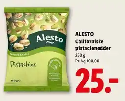 Lidl ALESTO Californiske pistacienødder tilbud
