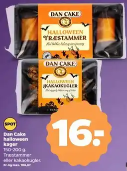 Netto Dan Cake halloween kager tilbud