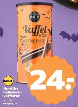 Netto Nordthy halloween vaffelrør tilbud
