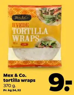 Netto Mex & Co. tortilla wraps tilbud