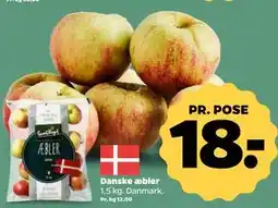 Netto Danske æbler tilbud