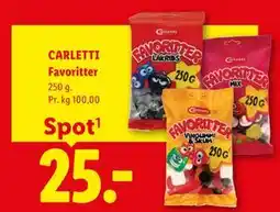 Lidl CARLETTI Favoritter tilbud