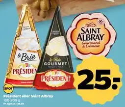 Netto Président eller Saint Albray tilbud