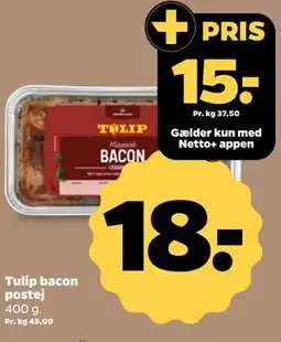 Netto Tulip bacon postej tilbud