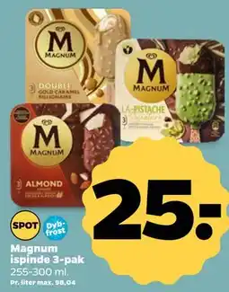 Netto Magnum ispinde 3-pak tilbud
