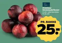 Netto Premieur blommeabrikoser tilbud