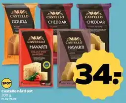 Netto Castello hård ost tilbud