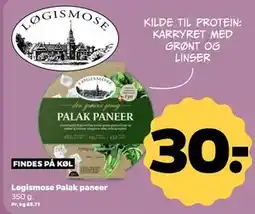 Netto Løgismose Palak paneer tilbud