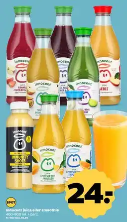 Netto Innocent juice eller smoothie tilbud