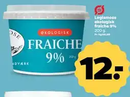 Netto Løgismose økologisk fraiche 9% tilbud