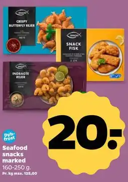 Netto Seafood snacks marked tilbud