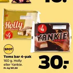 Netto Toms bar 4-pak tilbud