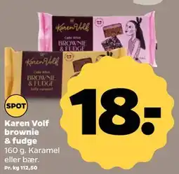 Netto Karen Volf brownie & fudge tilbud