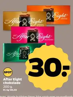 Netto After Eight chokolade tilbud