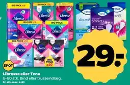 Netto Libresse eller Tena tilbud