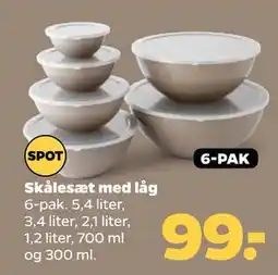 Netto Skålesæt med låg tilbud