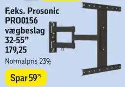 Føtex Prosonic vægbeslag tilbud
