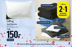 Føtex Salling Kuglefiberpude tilbud