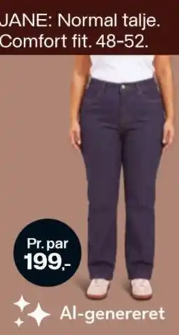 Føtex Jane normal talje comfort fit tilbud
