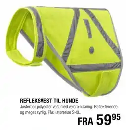 Land & Fritid Refleksvest til hunde tilbud