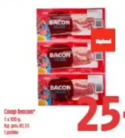 Coop 365 Coop bacon tilbud