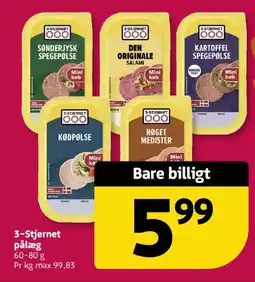 Løvbjerg 3-Stjernet pålæg tilbud