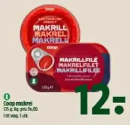 Coop 365 Coop makrellfilet tilbud
