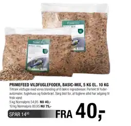 Land & Fritid Primefeed vildfuglefoder basic-mix tilbud