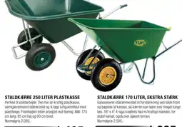 Land & Fritid Tufx staldkærre 170 liter tilbud