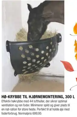 Land & Fritid Hø-krybbe til hjørnemontering tilbud