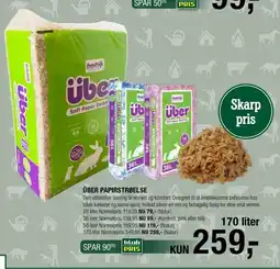 Land & Fritid Uber papirstroelse tilbud