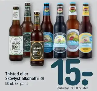 Thisted eller Skovlyst alkoholfri øl