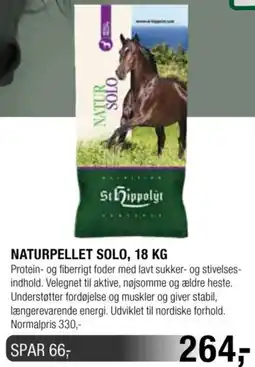 Land & Fritid St Hippolyt Naturpellet Solo tilbud