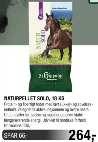 St Hippolyt Naturpellet Solo