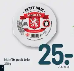 REMA 1000 Main'Or petit brie tilbud