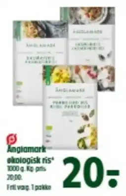Coop 365 Anglamark ekologisk ris tilbud