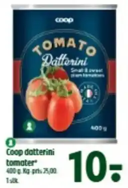 Coop 365 Coop datterini tomater tilbud