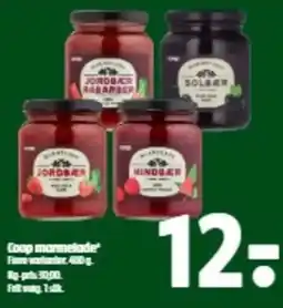 Coop 365 Coop marmelade tilbud