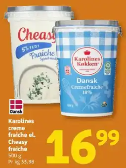 Løvbjerg Karolines Køkken creme fraiche tilbud