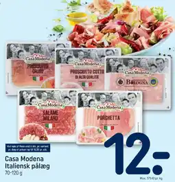 REMA 1000 Casa Modena italiensk pålæg tilbud