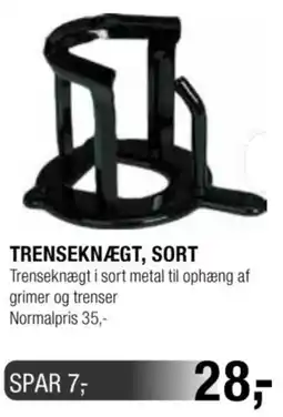 Land & Fritid Trenseknægt, Sort tilbud