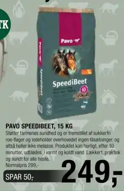 Land & Fritid Pavo Speedibeet tilbud