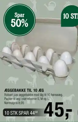 Land & Fritid Æggebakke til 10 æg tilbud