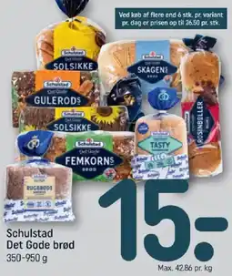 REMA 1000 Schulstad Det Gode brød tilbud
