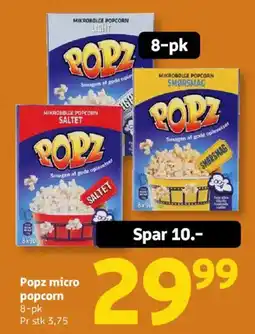 Løvbjerg Popz micro popcorn tilbud