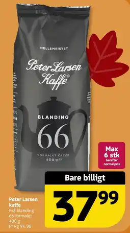 Løvbjerg Peter Larsen kaffe tilbud