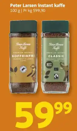 Løvbjerg Peter Larsen instant kaffe tilbud
