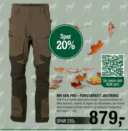 Land & Fritid Ask Pro forstærket jagt buks tilbud