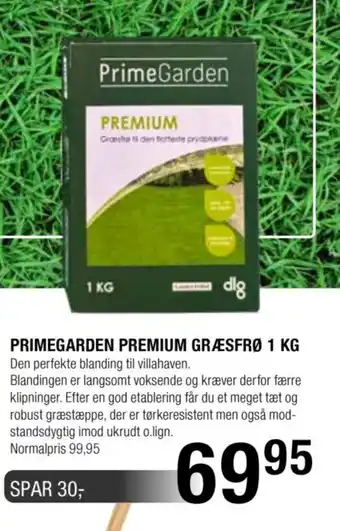 PrimeGarden Premium Græsfrø