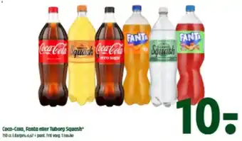 Coca-Cola, Fanta eller Tuborg Squash